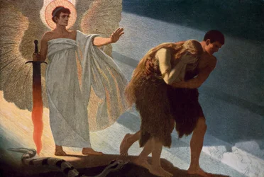 Expulsión de Adán y Eva del Paraíso